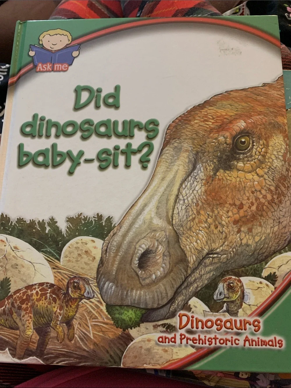 Did Dinosaurs Baby-Sit? - Green Kids Board Book